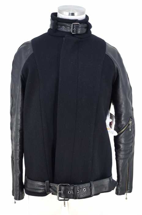 CHRISTIAN DADA （クリスチャンダダ） Melton Leather Combi Jacket メンズ アウター