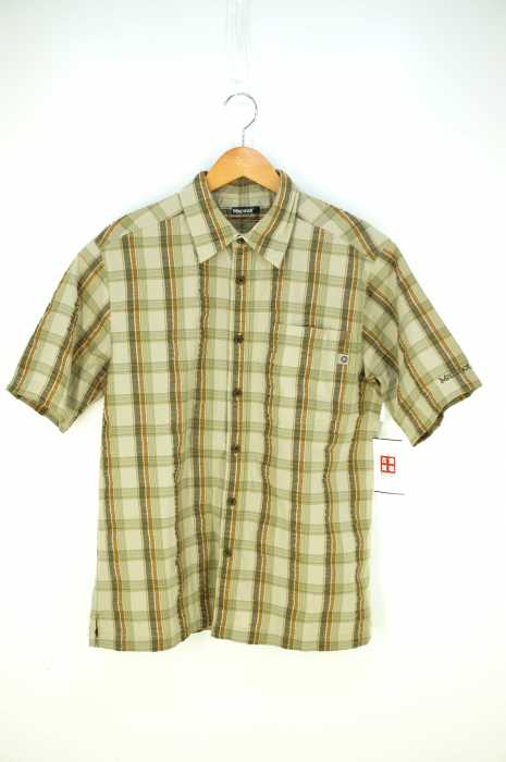 MARMOT(マーモット) シワ加工チェックボタンシャツ メンズ トップス