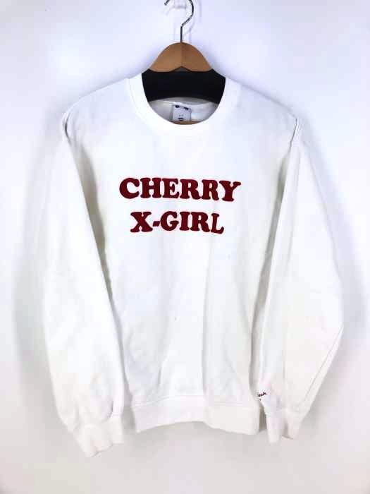 X-girl(エックスガール) CREWSWEATTOP レディース トップス