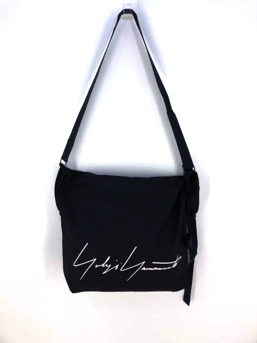 Yohji Yamamoto（ヨウジヤマモト） 青山店 シグネチャーショルダーバッグ メンズ バッグ