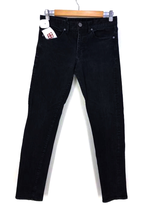 ARMANI EXCHANGE（アルマーニエクスチェンジ） straight jambe droite ローライズブラックスキニー メンズ パンツ