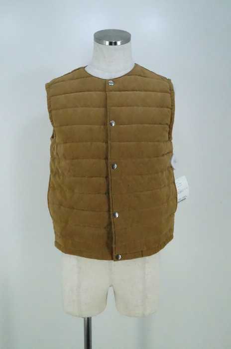 coen (コーエン) 16AW フェイクスエード中綿ベスト メンズ アウター
