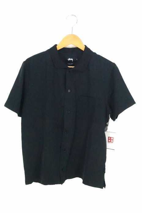 STUSSY (ステューシー) リブ切替 バック刺繍 メンズ トップス