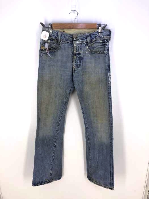 DIESEL DENIM GALLERY（ディーゼル） ダスト加工ボタンフライデニムパンツ メンズ パンツ