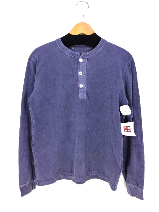 JOURNAL STANDARD J.S HOMESTEAD（ジャーナルスタンダードホームステッド） 後染めヘンリーネックカットソー メンズ トップス