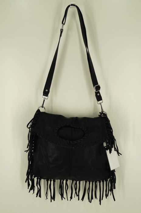ZARA (ザラ) フリンジフェイクレザーショルダーバッグ レディース バッグ
