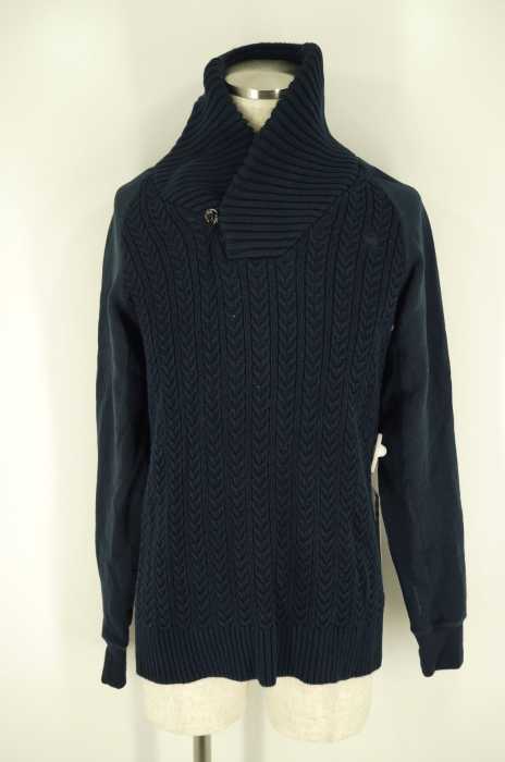 G-STAR RAW （ジースターロー） ショールカラーニットプルオーバー メンズ トップス