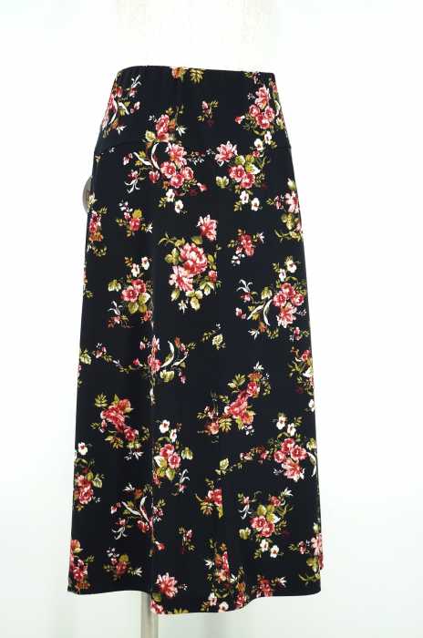LAURA ASHLEY (ローラアシュレイ) 花柄プリントロングスカート レディース スカート