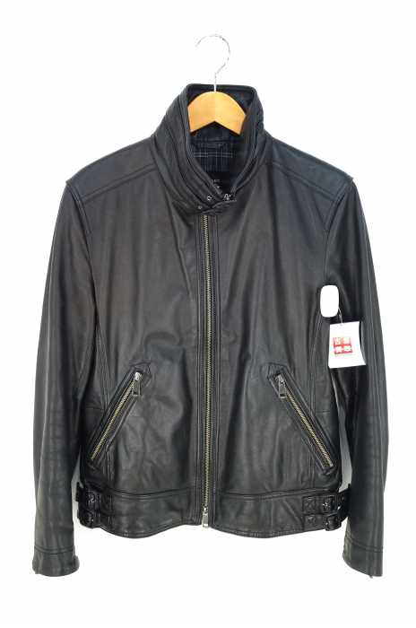 BURBERRY BLACK LABEL (バーバリーブラックレーベル) シープレザージャケット メンズ アウター