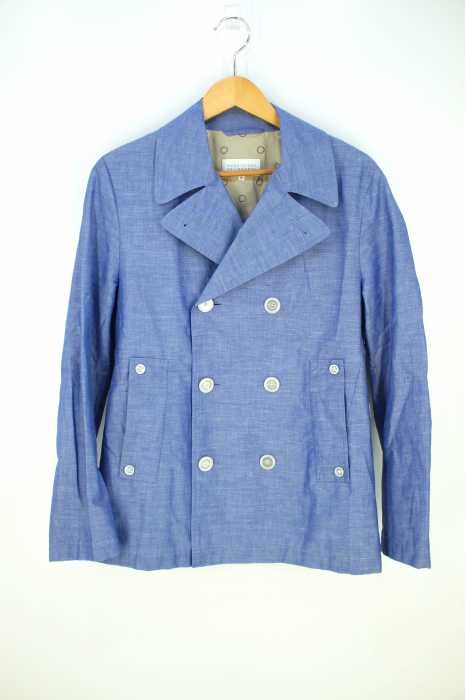 MACKINTOSH PHILOSOPHY (マッキントッシュフィロソフィー) リネン混 シャンブレーピーコート レディース アウター