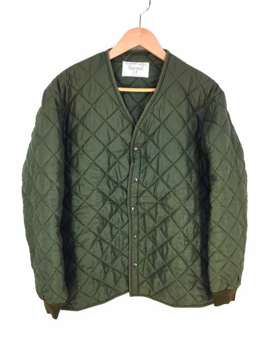 USED古着  （ユーズドフルギ） ベルギー軍 キルティングライナージャケット メンズ アウター
