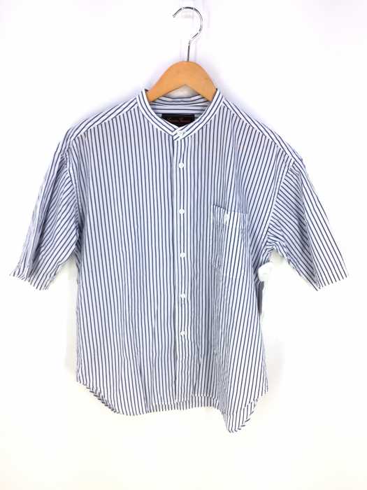GENUIN GARMENT（ジュニュイン ガーメント） SC G/G WASH/ST ビッグ/BAND 半袖シャツ メンズ トップス