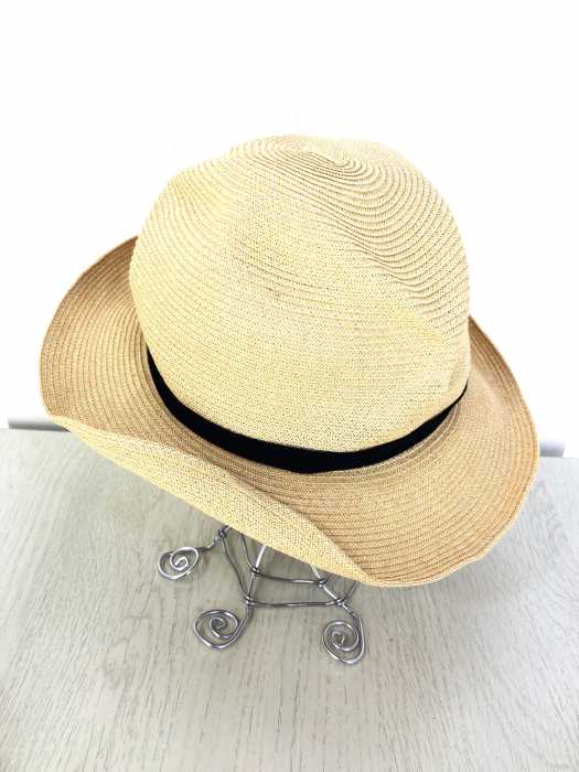 mature ha.（マチュアーハ） ストローハット BOXED HAT レディース 帽子
