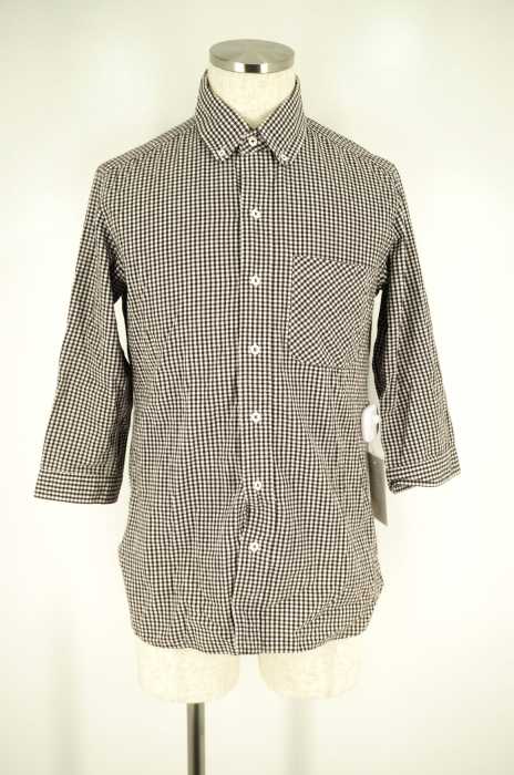 nonnative （ノンネイティブ） 7分コットンギンガムチェックシャツ メンズ トップス
