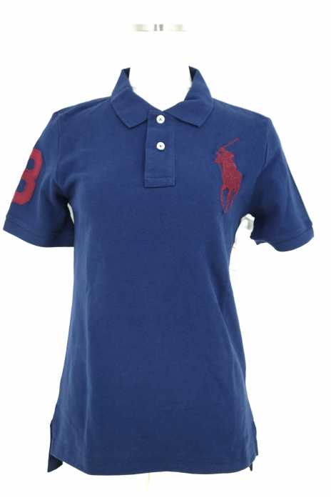Polo by RALPH LAUREN (ポロバイラルフローレン) ビッグポニー刺繡コットンポロシャツ レディース トップス