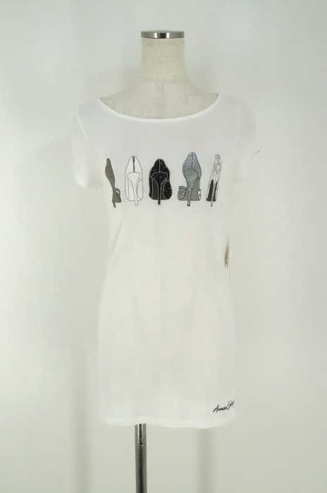 ARMANI EXCHANGE （アルマーニエクスチェンジ） ショートスリーブカットソー Tシャツ レディース トップス