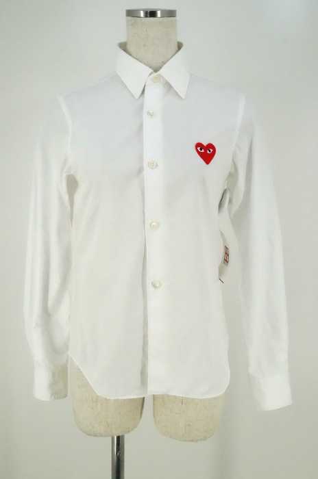 PLAY COMME des GARCONS （プレイコムデギャルソン） AD2006 ワッペン付き長袖シャツ レディース トップス