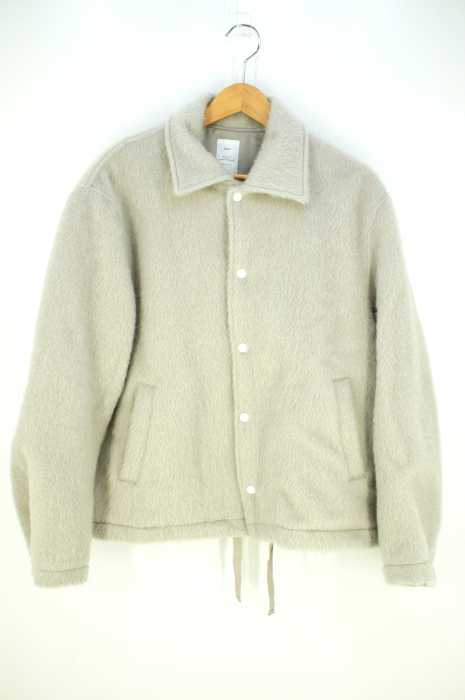 Name. （ネーム） SHAGGY WOOL/MOHAIR COACH JACKET メンズ アウター