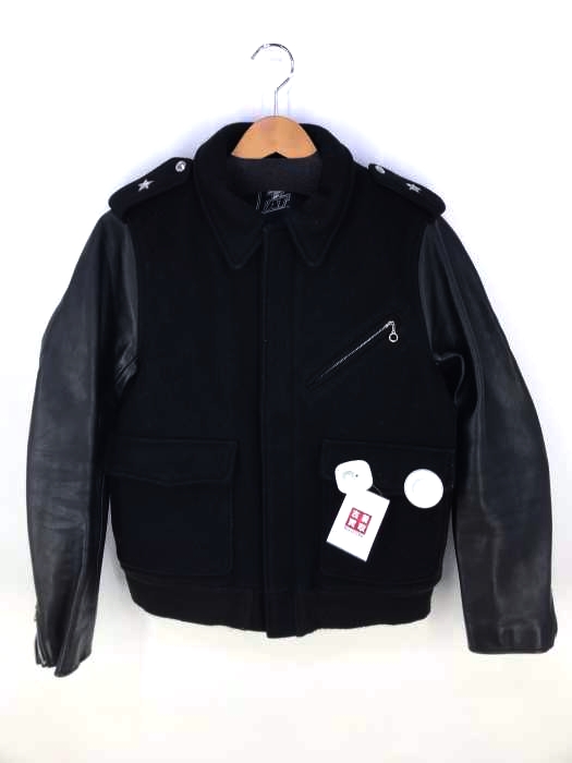 最終価格【希少】Schott メルトンウール ワンスター ライダース S 最終価格【希少】Schott メルトンウール ワンスター ライダース