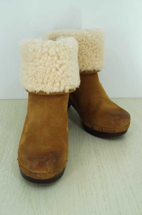 UGG (アグ) W LYNNEA リネア折り返しボアブーツ レディース シューズ