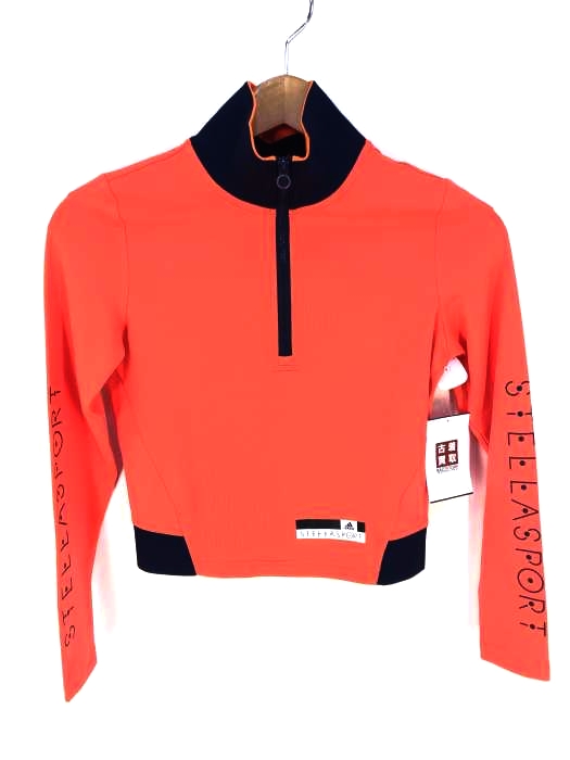 adidas STELLA SPORT(アディダスステラスポーツ) climalite TEE ハーフジップ レディース トップス