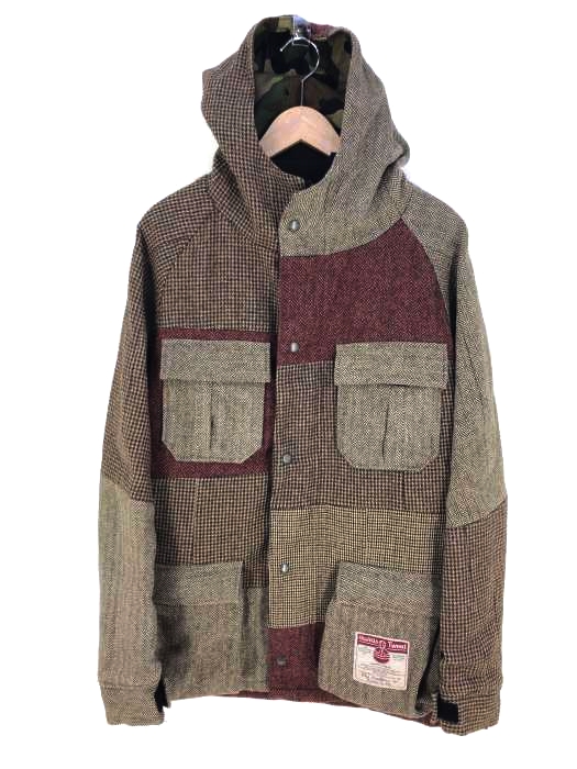 Harris Tweed（ハリスツイード） イギリス製 クレイジーパターンツイードジャケット メンズ アウター