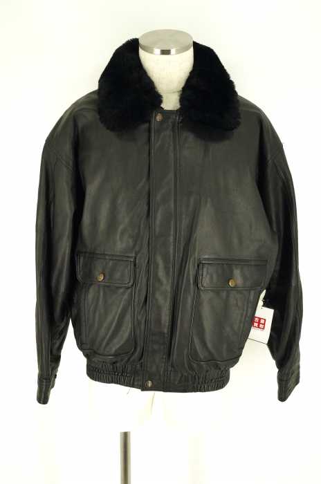 USED (ブランド不明) ライナー付きシープレザージャケット メンズ アウター