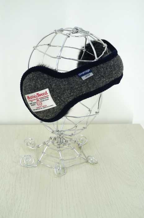 average × harris tweed (アベレージ ハリスツイード) EAR MUFFLER 耳あて メンズ ファッション雑貨