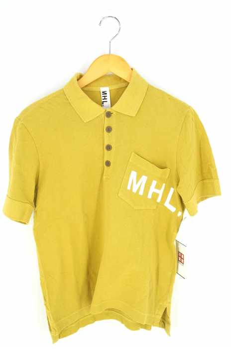 MHL. MARGARET HOWELL (エムエイチエル マーガレットハウエル) 胸ロゴポロシャツ メンズ トップス