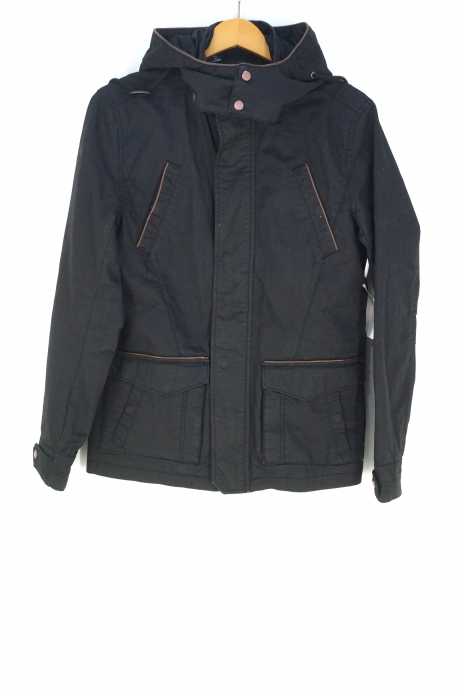 SCOTCH&SODA（スコッチアンドソーダ） レザーパイピング フード付きジャケット メンズ アウター