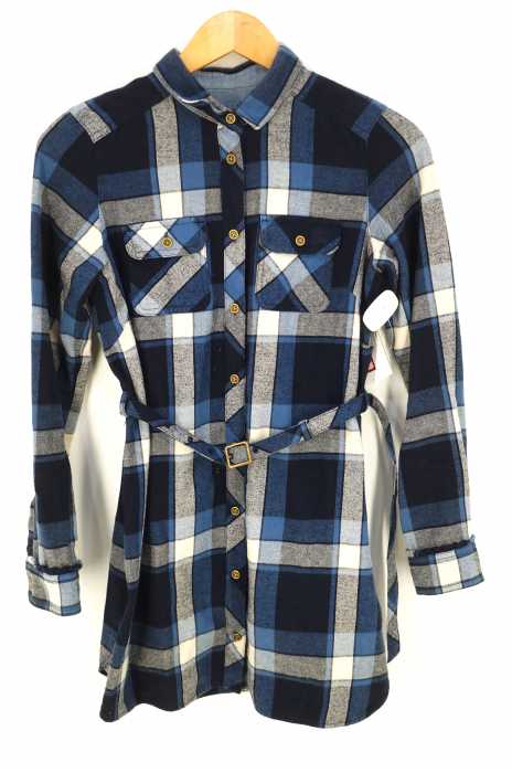 BURBERRY BLUE LABEL（バーバリーブルーレーベル） ベルト付きチェック