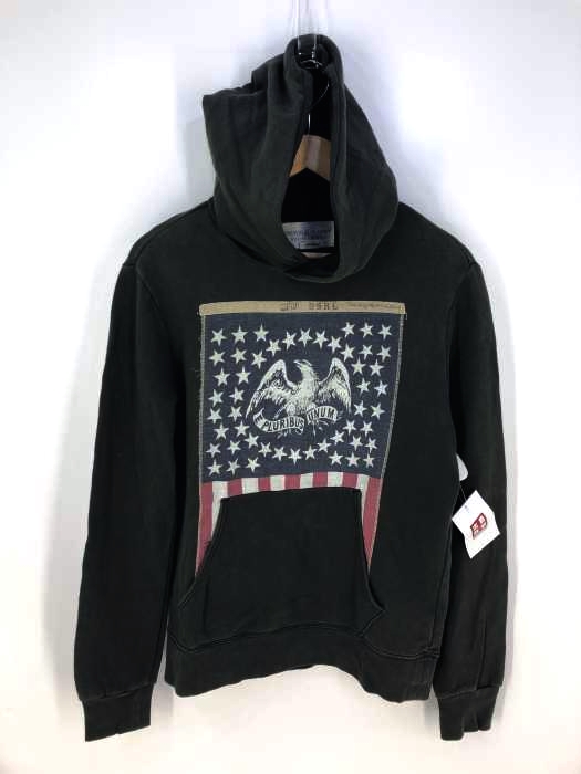 DENIM & SUPPLY RALPH LAUREN（デニムアンドサプライ ラルフローレン） BIGワッペンフーディープルオーバー 星条旗 メンズ トップス