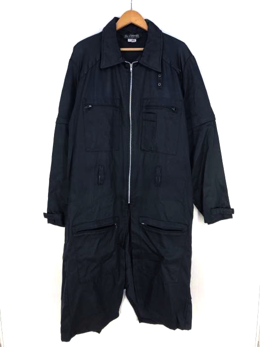 USED古着（ユーズドフルギ） uniforms USA製 ロングナイロンジャケット メンズ アウター