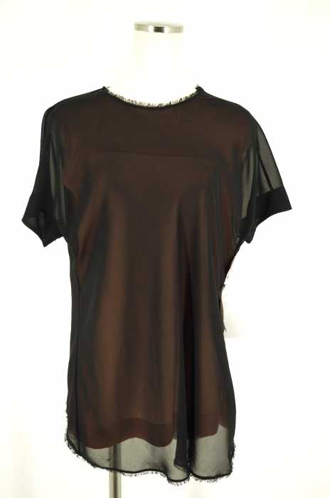 CEDRIC CHARLIER (セドリックシャルリエ) シフォンデザイントップス レディース トップス