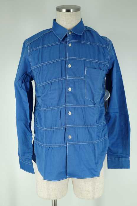 COMME des GARCONS HOMME PLUS （コムデギャルソンオムプリュス） AD2012　スプレッドカラーボタンシャツ メンズ トップス