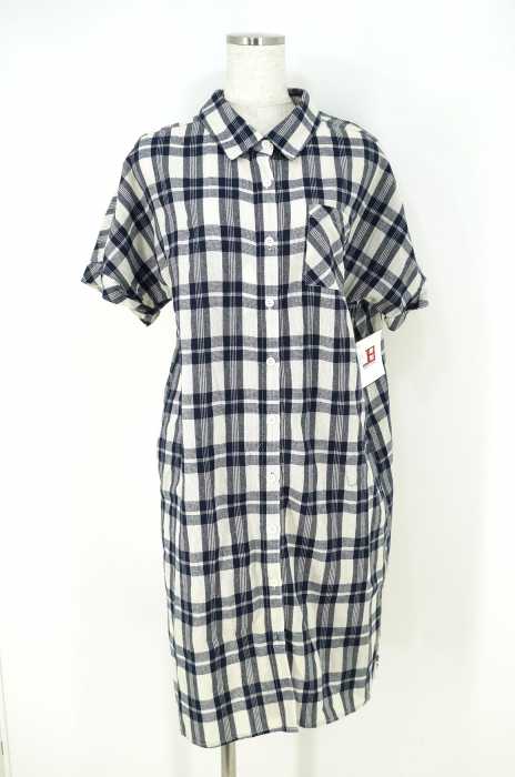 Ray Cassin (レイカズン) チェック柄シャツワンピース レディース トップス