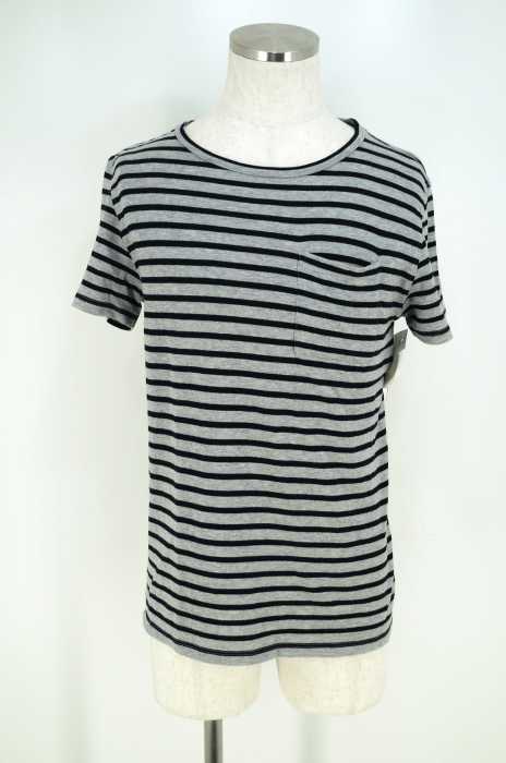 A.P.C. (アーペーセー) ボーダー柄半袖Tシャツ メンズ トップス