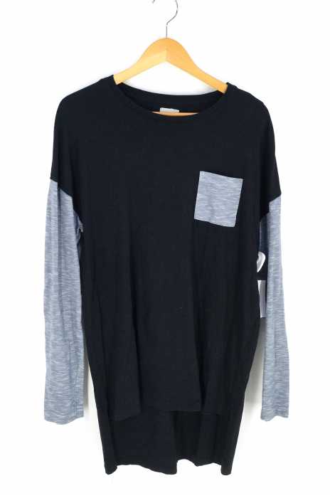 asos（エイソス） ポケット付きレイヤードカットソー メンズ トップス