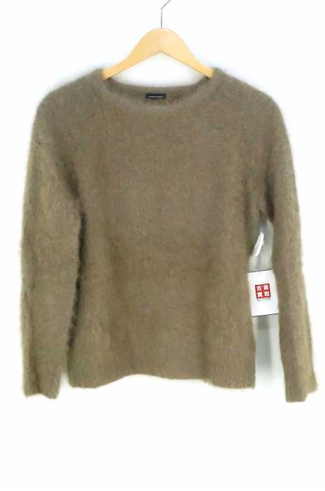NOMBRE IMPAIR （ノンブルアンペール） フェレットブラッシュウールラウンドネック ニットプルオーバー レディース トップス