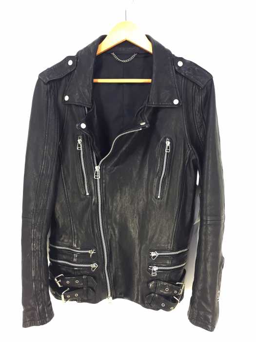 USED古着  （ユーズドフルギ） シープレザー　ダブルライダース メンズ アウター