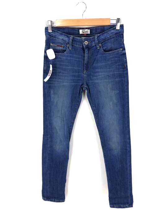TOMMY HILFIGER DENIM（トミーヒルフィガーデニム） スリムフィットデニム　ダメージ加工 レディース パンツ