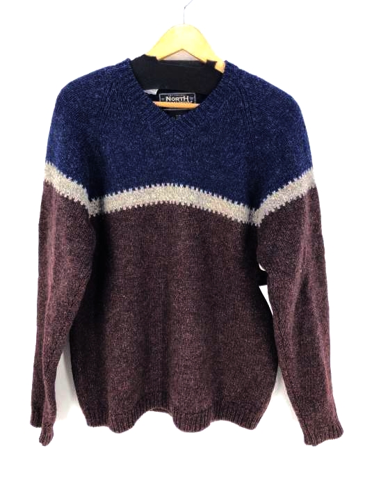 USED古着(ユーズドフルギ) north country Vネックウールニット メンズ トップス