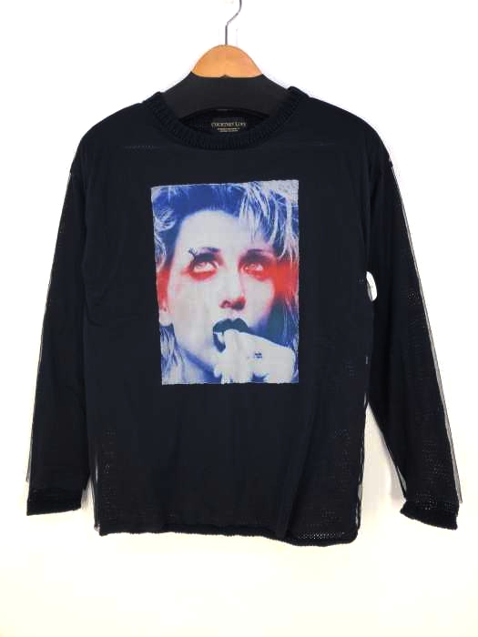 HYSTERIC GLAMOUR(ヒステリックグラマー) チュールレイヤードニット レディース トップス