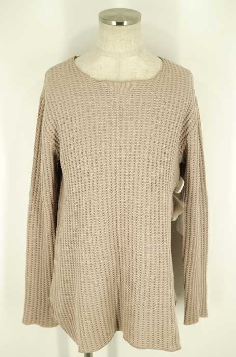 bukht（ブフト） 2015AW  NEW BIG WAFFL コットンニットトップス メンズ トップス