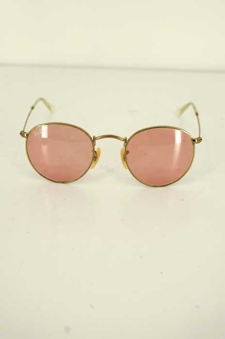 Ray-Ban （レイバン） RB3447 ROUND METAL カラーレンズ　サングラス メンズ ファッション雑貨