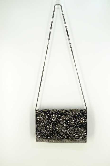 UNITED ARROWS green label relaxing (ユナイテッドアローズグリーンレーベルリラクシング) ビジュー装飾ショルダーバッグ レディース バッグ