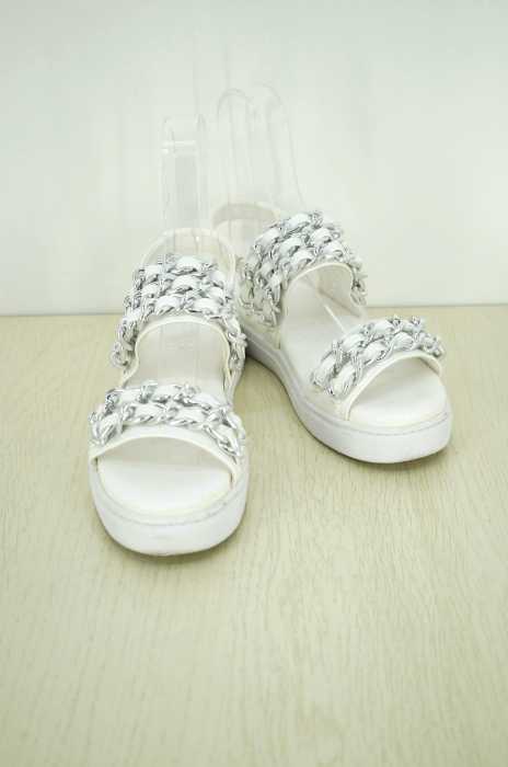moussy (マウジー) 15SS CHAIN FLAT SANDALS チェーンフラットサンダル レディース シューズ