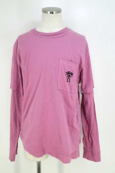 STUSSY （ステューシー） レイヤードロングスリーブカットソー メンズ トップス