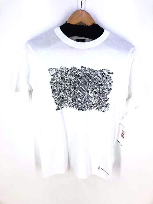 PS Paul Smith(ピーエスポールスミス) LONDON CITY MAP PRINT T-SHIRT メンズ トップス