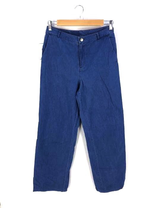 TOMMY HILFIGER（トミーヒルフィガー） インディゴ コットンワイドパンツ レディース パンツ